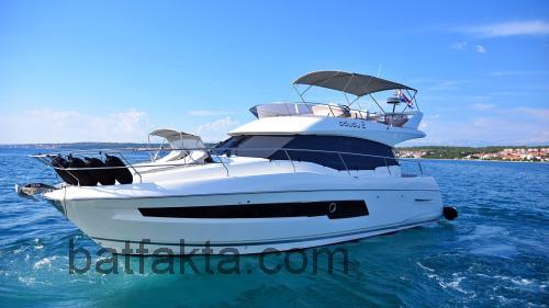 Prestige 460 Yacht tekniska specifikationer och recensioner
